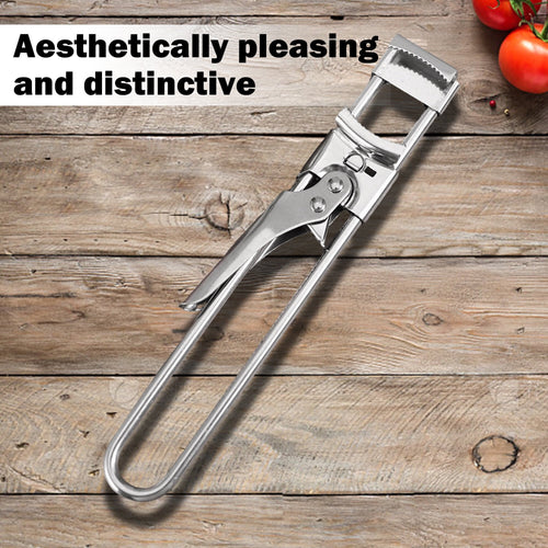 1 Counts Jar Opener for Weak Hands, Multifunctional Adjustable Can Opener, Stainless Steel Jar Lid Opener Bottle Open...