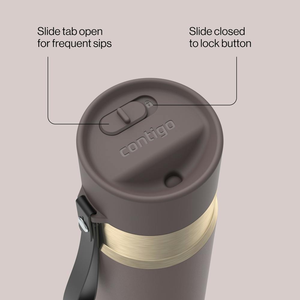 16oz AutoSeal® Bottle - Terra Champagne