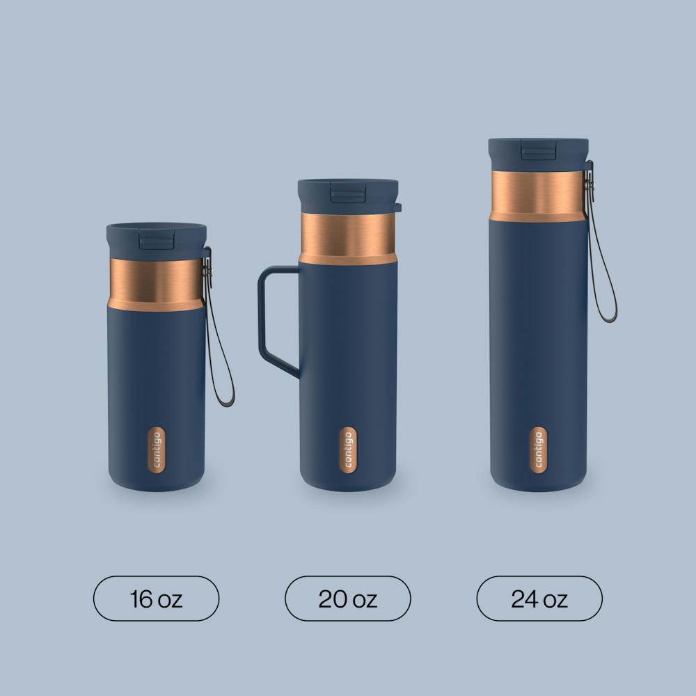 16 oz SnapSeal™ Bottle - Abyss Bronze