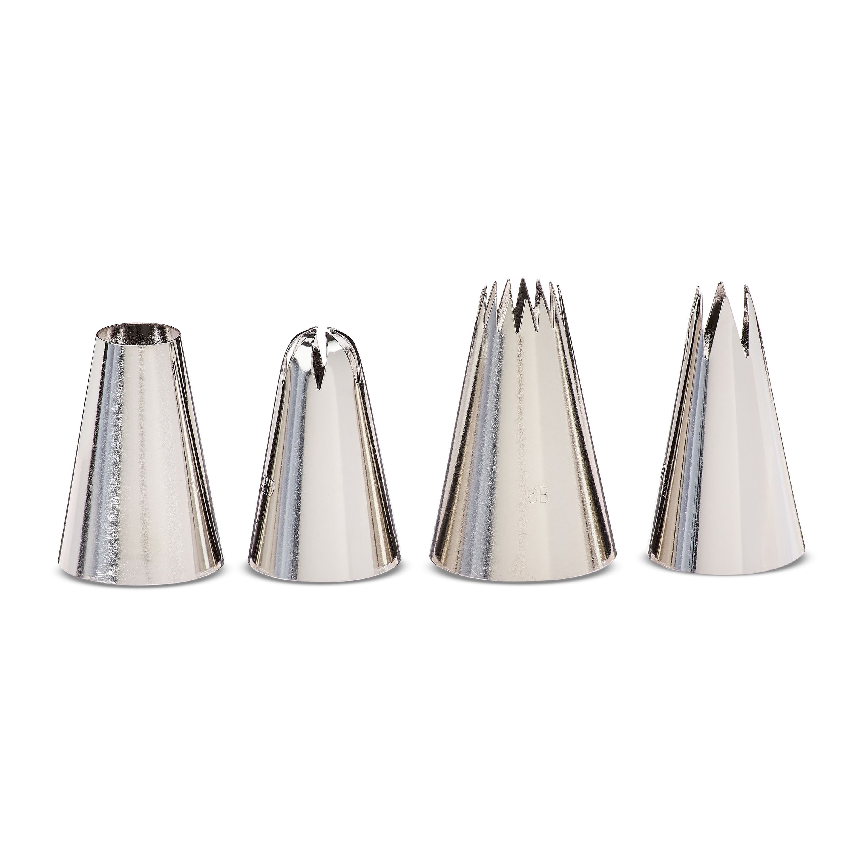 Large Decorating Tips, 4 Pieces