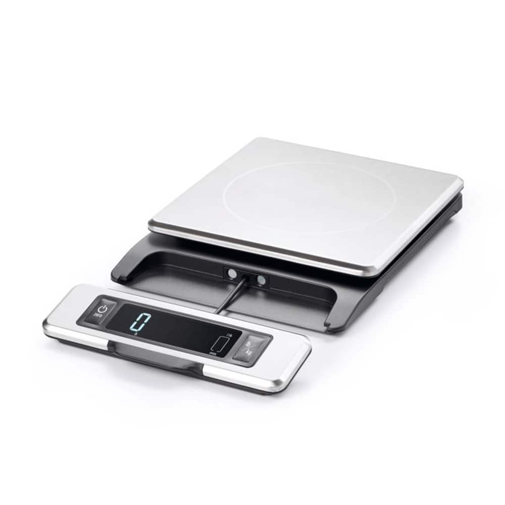 11-Pound Stainless Steel Food Scale with Pull-Out Display