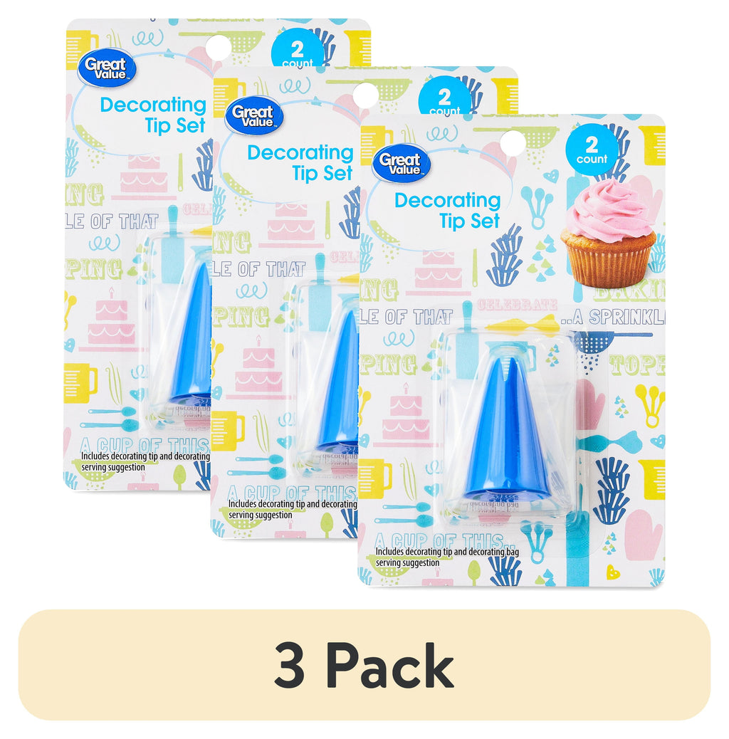 (3 pack) with a Star Tip, 1 Count