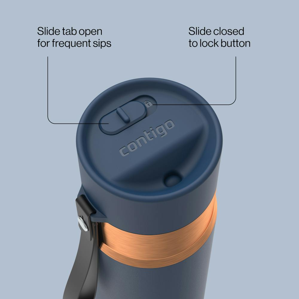 16oz AutoSeal® Bottle - Abyss Bronze