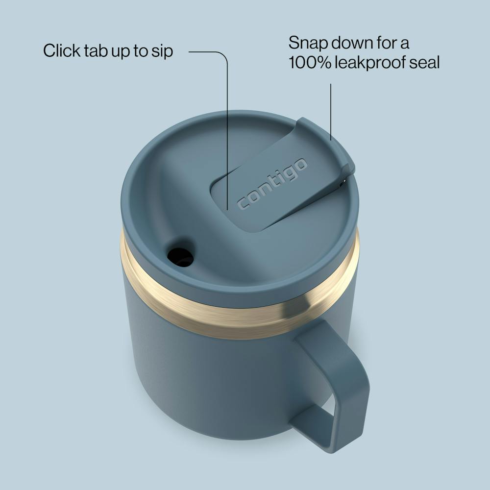 14 oz SnapSeal™ Bottle - Denim Champagne
