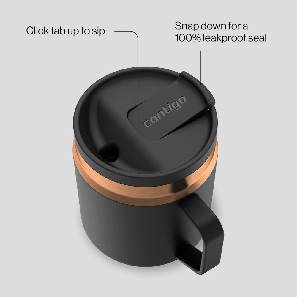 14 oz SnapSeal™ Bottle - Licorice Bronze
