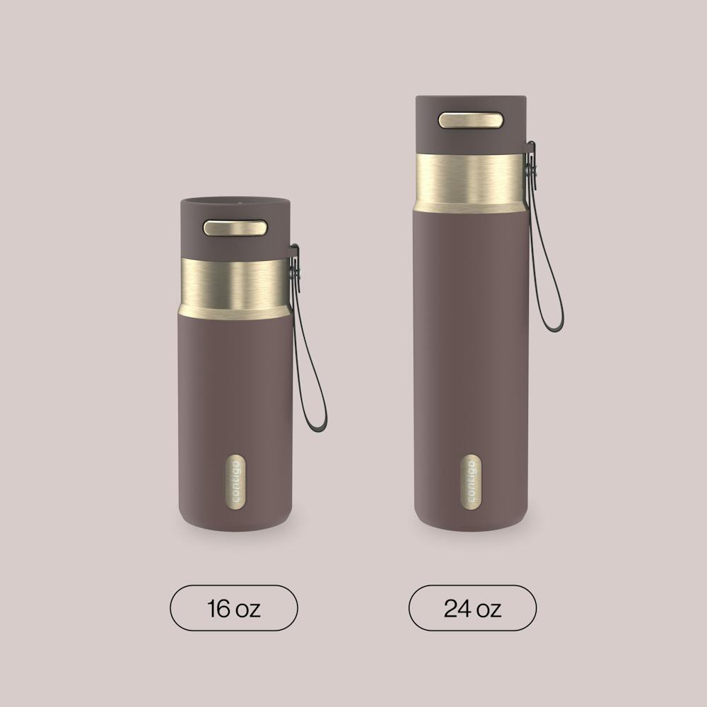 16oz AutoSeal® Bottle - Terra Champagne