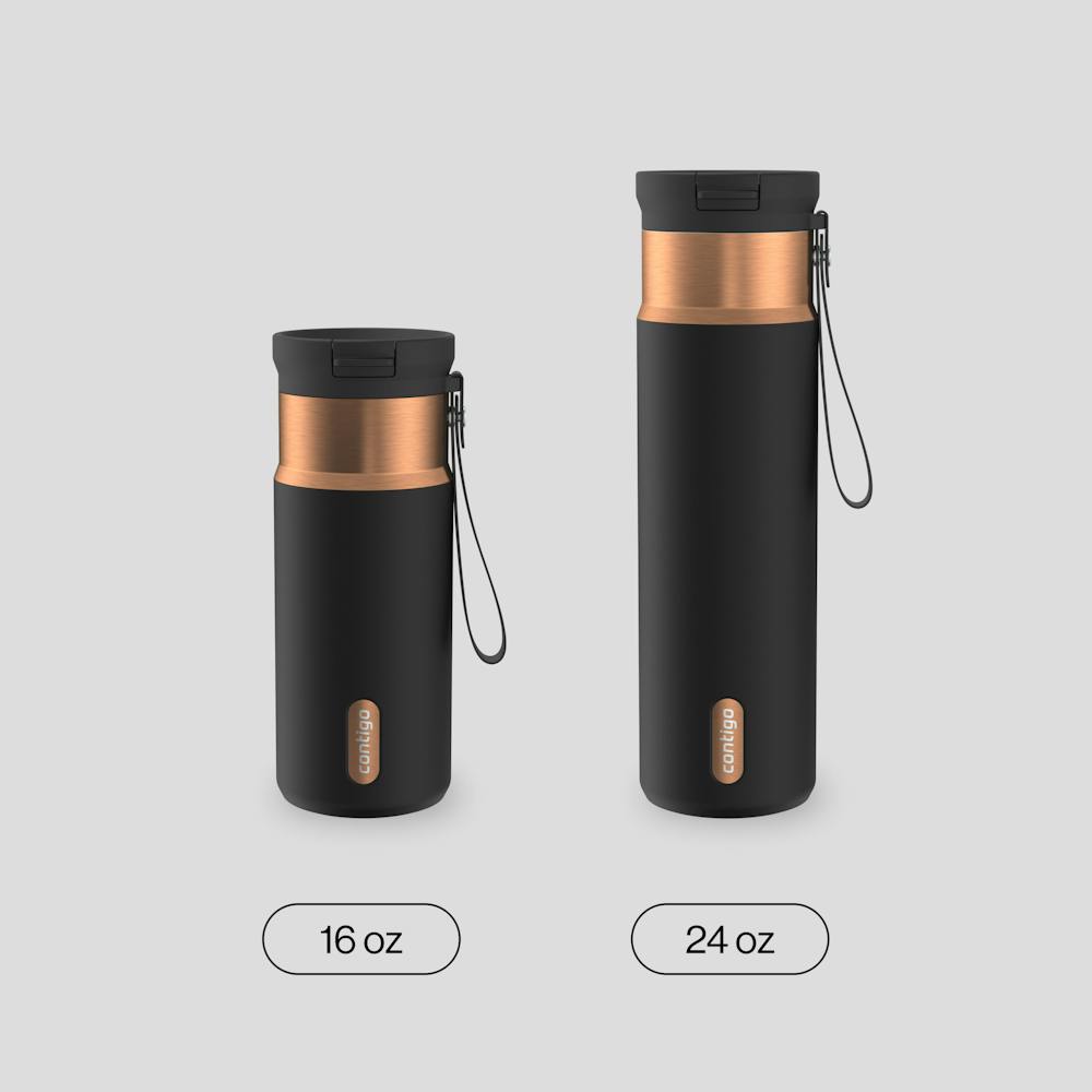 16 oz SnapSeal™ Bottle - Licorice Bronze