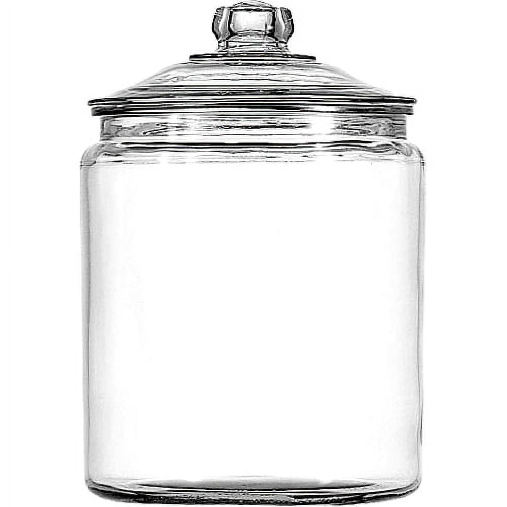 Glass Jar with Lid, 2 Gallon, Made for Pantry Jar Storage and Display