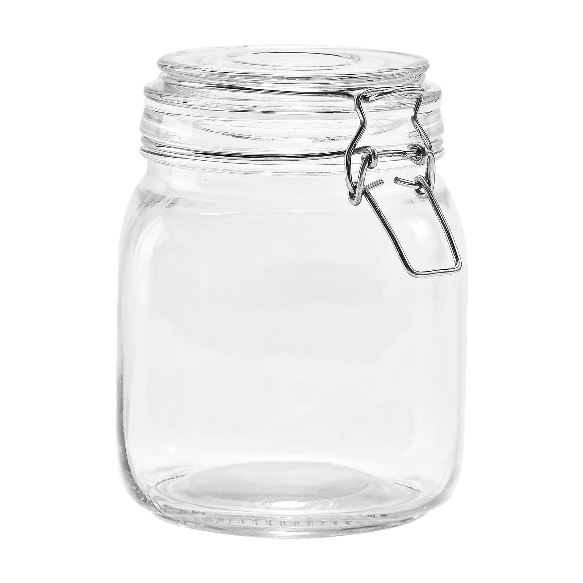 38 oz Glass Food Storage Jar Canister with Locking Airtight Lid, Kitchen Pantry Storage Container