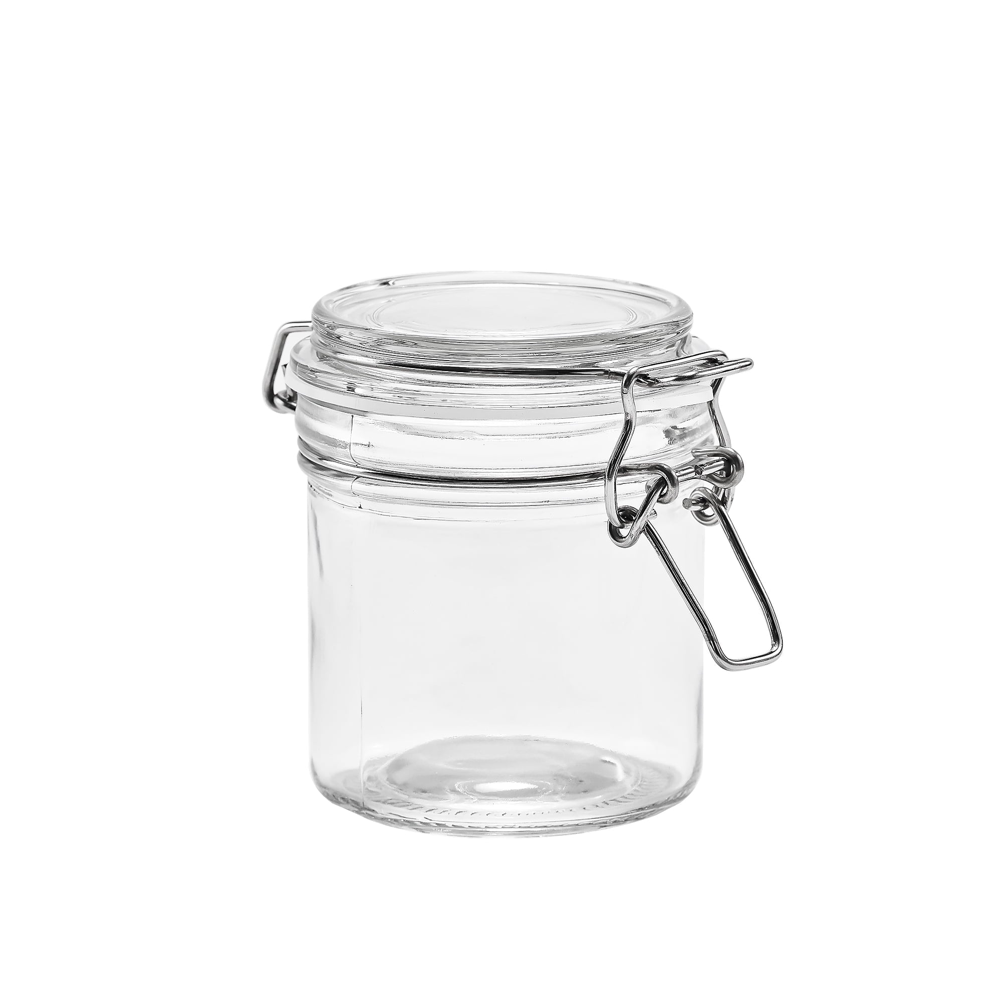9.4 oz Glass Airtight Food Storage Jar Canister with Locking Lid, Kitchen Pantry Storage Container for Spic...