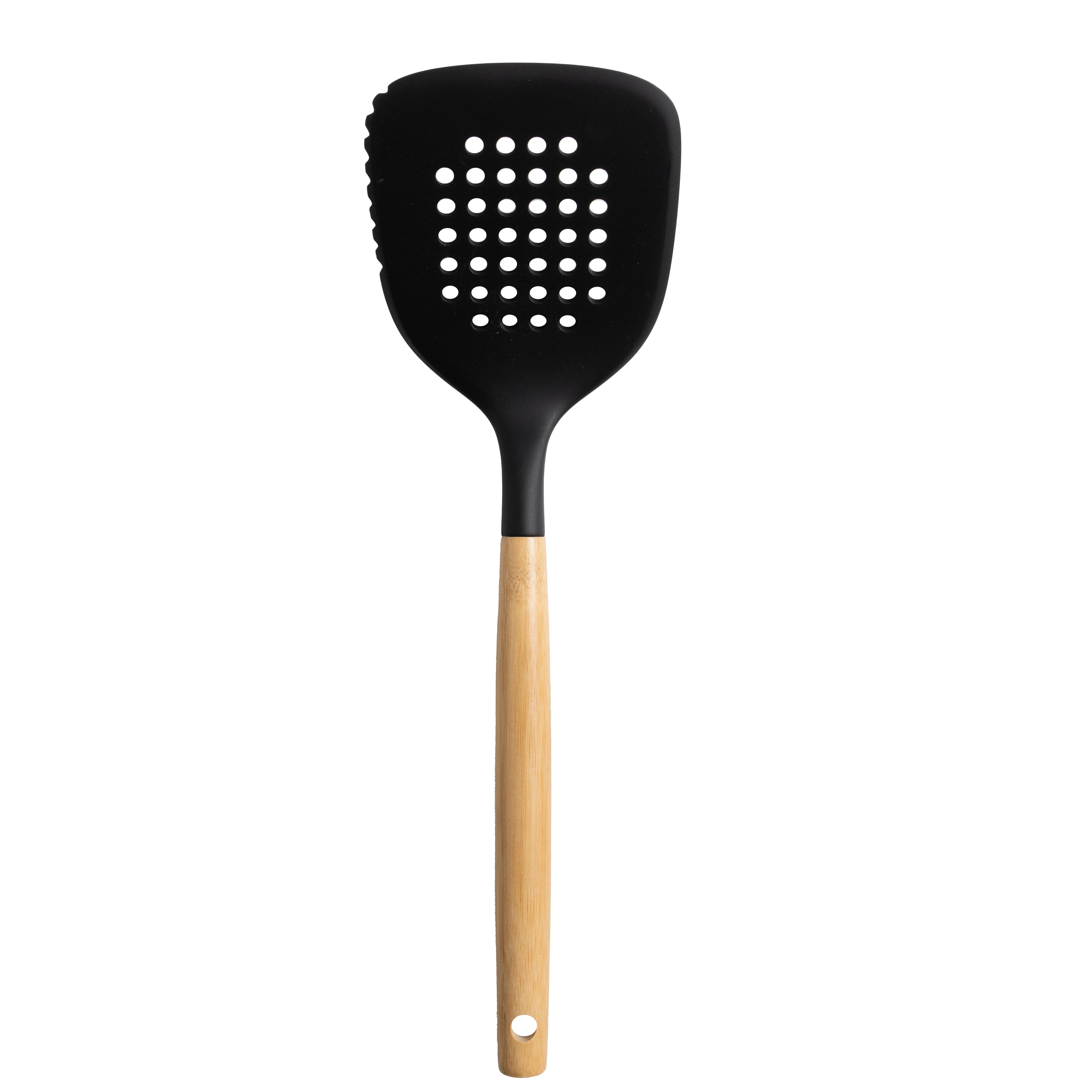 Kitchen and Cooking Utensil Turner, 13" L, Black