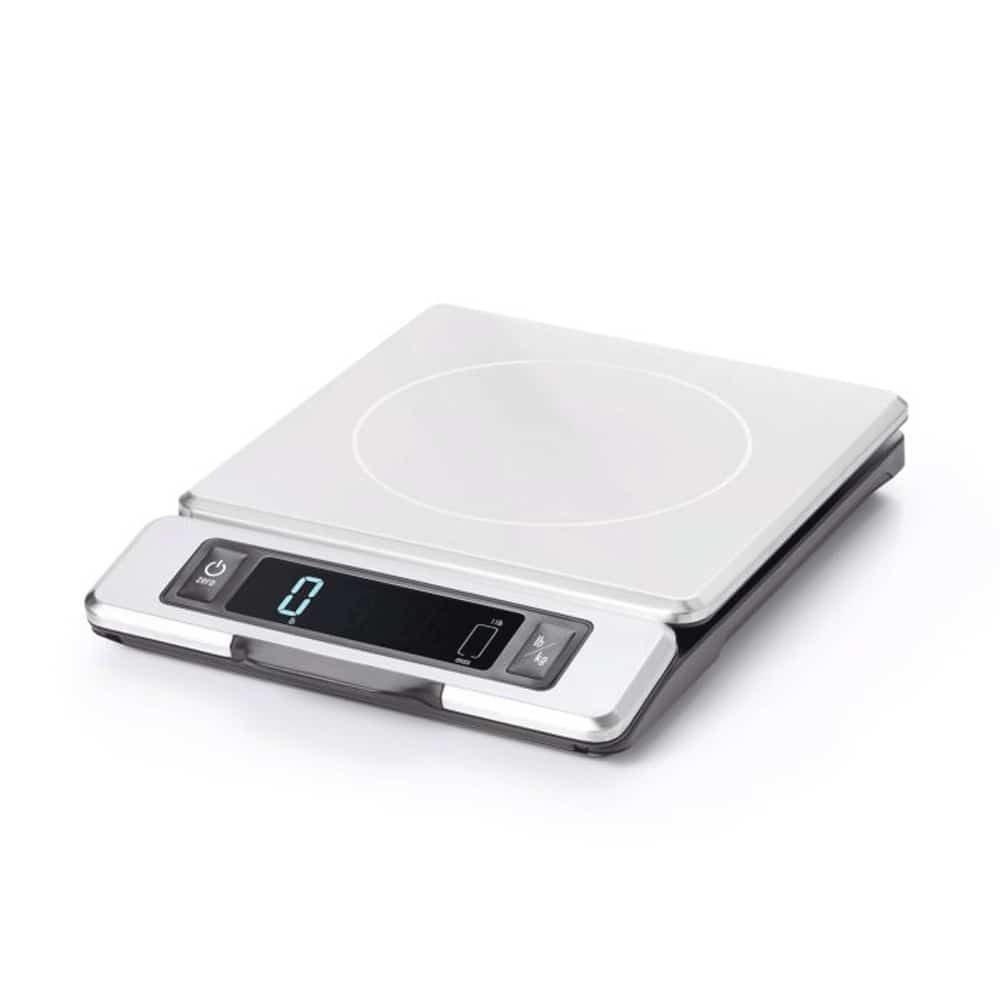 11-Pound Stainless Steel Food Scale with Pull-Out Display