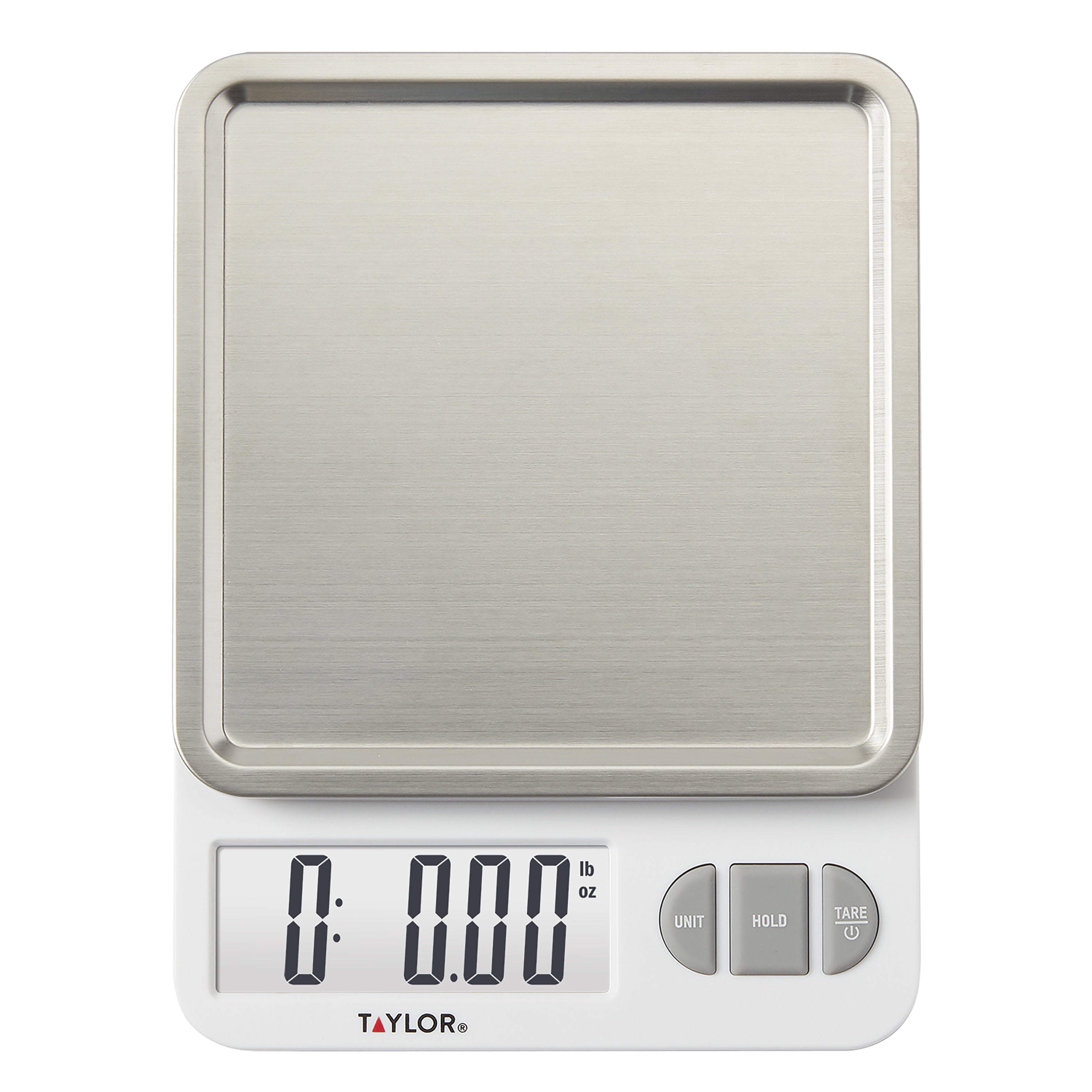 11lb Digital Kitchen Scale and Food Scale with Removable Stainless Steel Tray Cooking, Baking, Meal Prepping W...