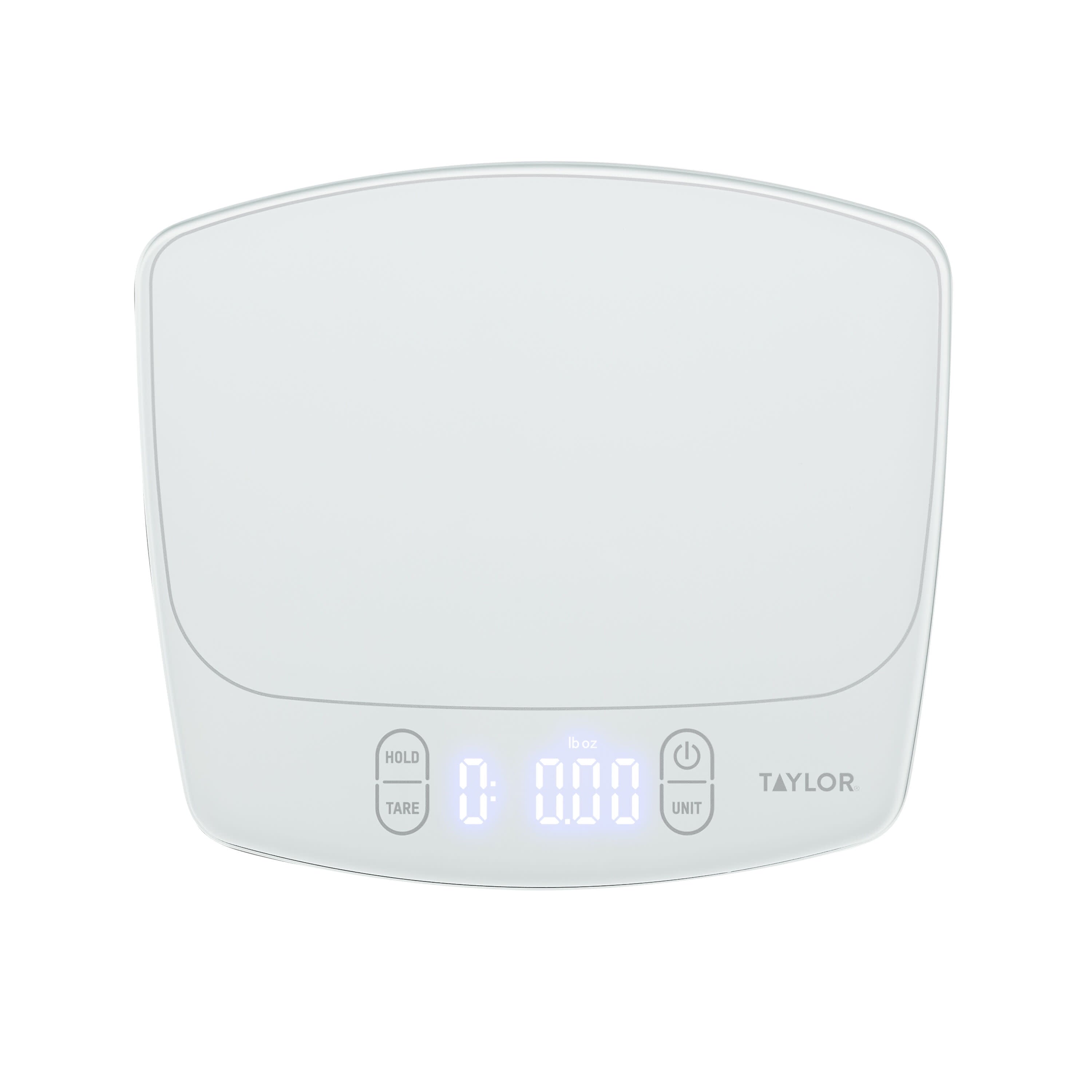 11lb Waterproof Digital Kitchen Scale and Food Scale for Baking, Cooking, Meal Prep and Portion Sizing White
