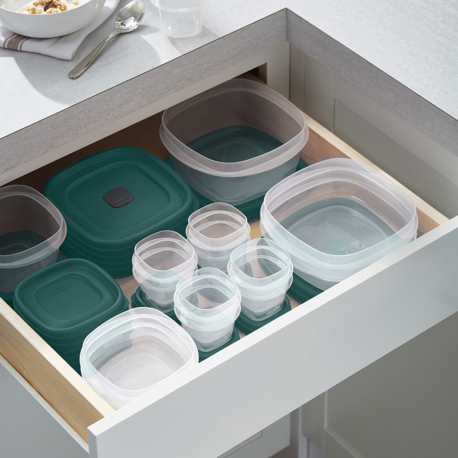 26pc Set with Vents, Blue Spruce