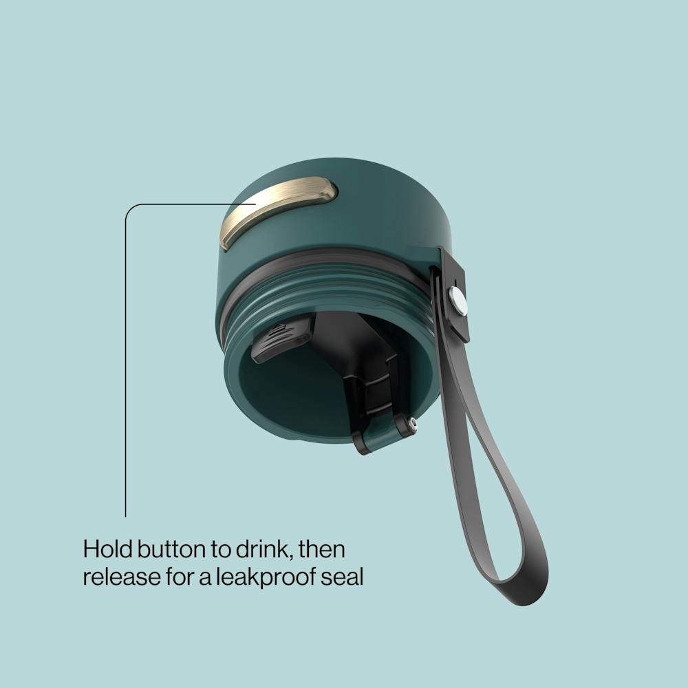 16oz AutoSeal® Bottle - Mineral Teal Champagne