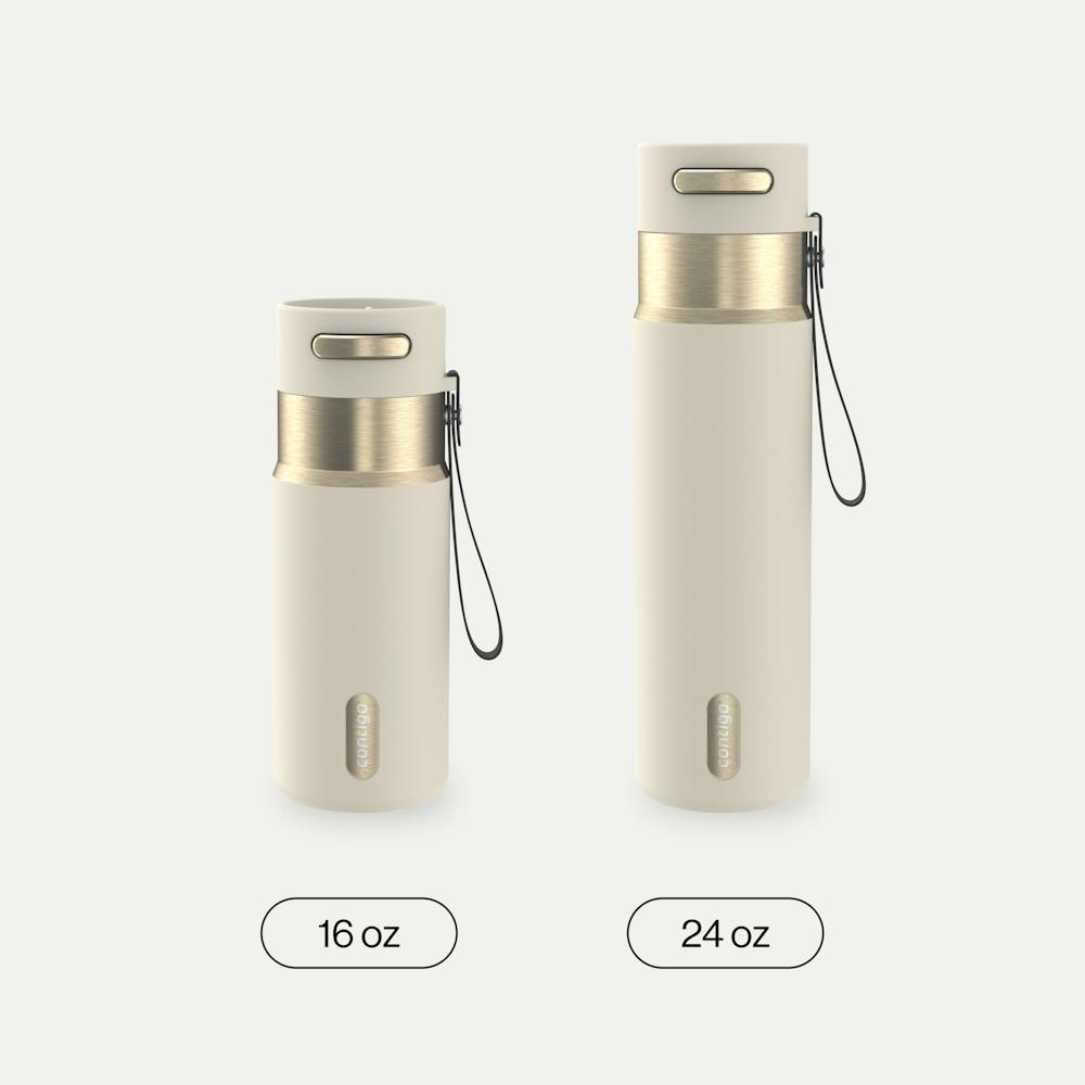 16oz AutoSeal® Bottle - Oatmilk Champagne