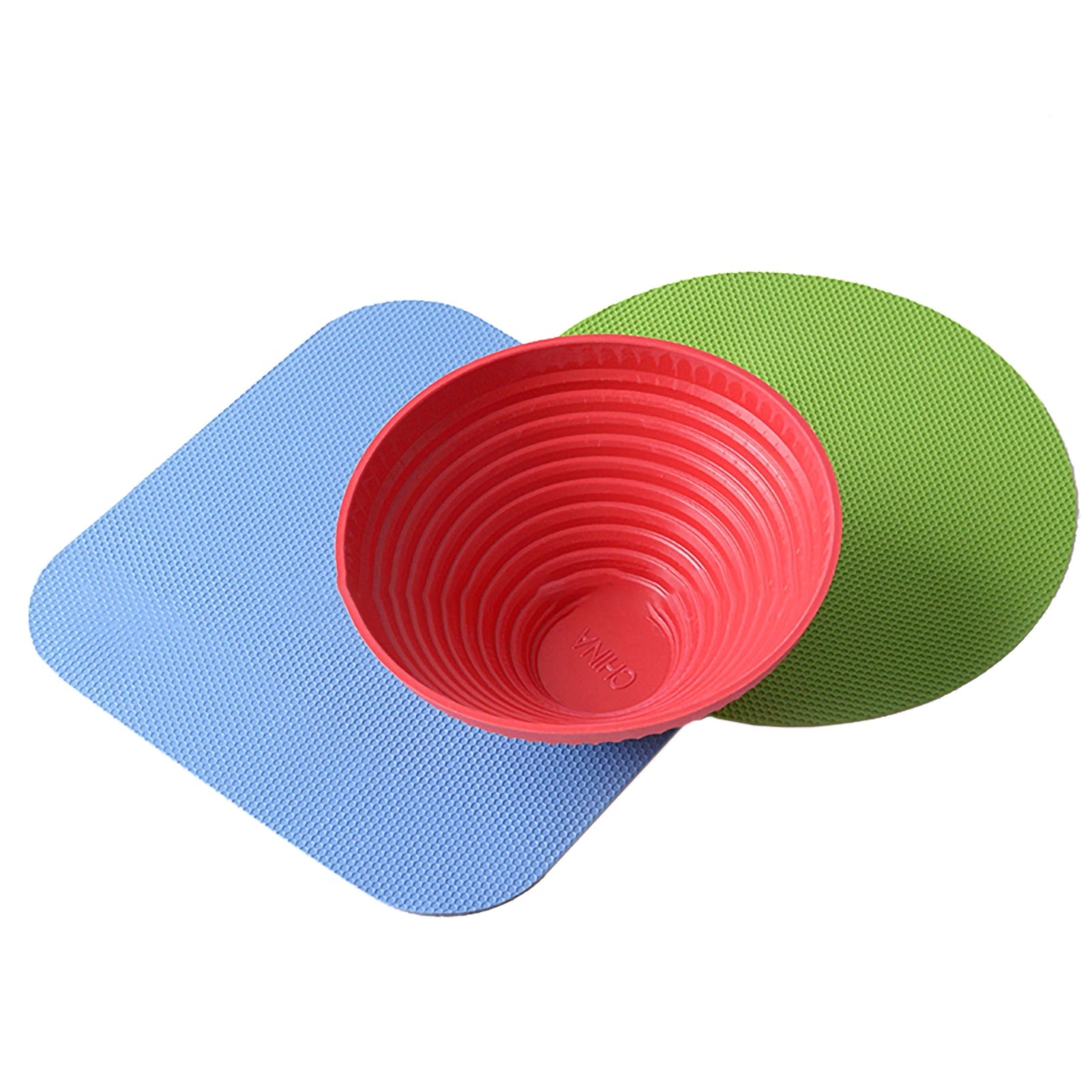 3 Pcs of Jar Openers, Non Slip Jar Gripper, Multi-Purpose Reusable Rubber Gripper Jar Opener, Apply for Senio...