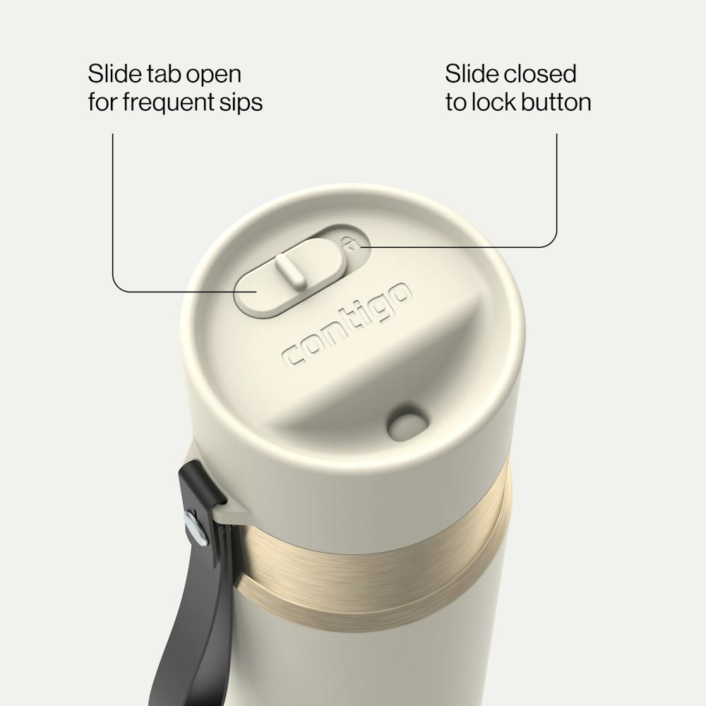 16oz AutoSeal® Bottle - Oatmilk Champagne