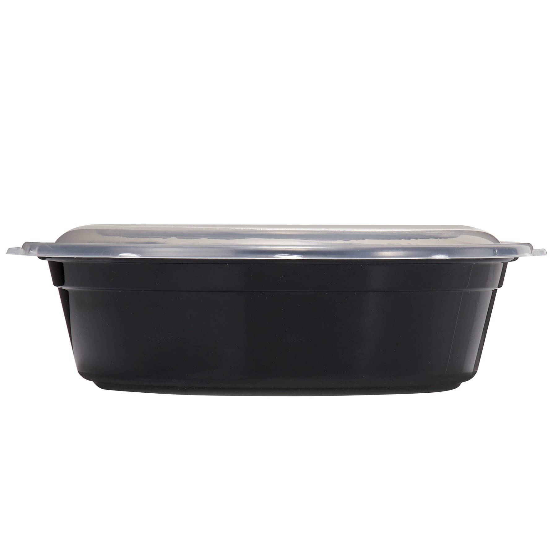 5-Pack Round Meal Prep Containers with 3 Compartments and Lids, 1L, BPA-Free, Microwave & Dishwasher Safe, Made for F...