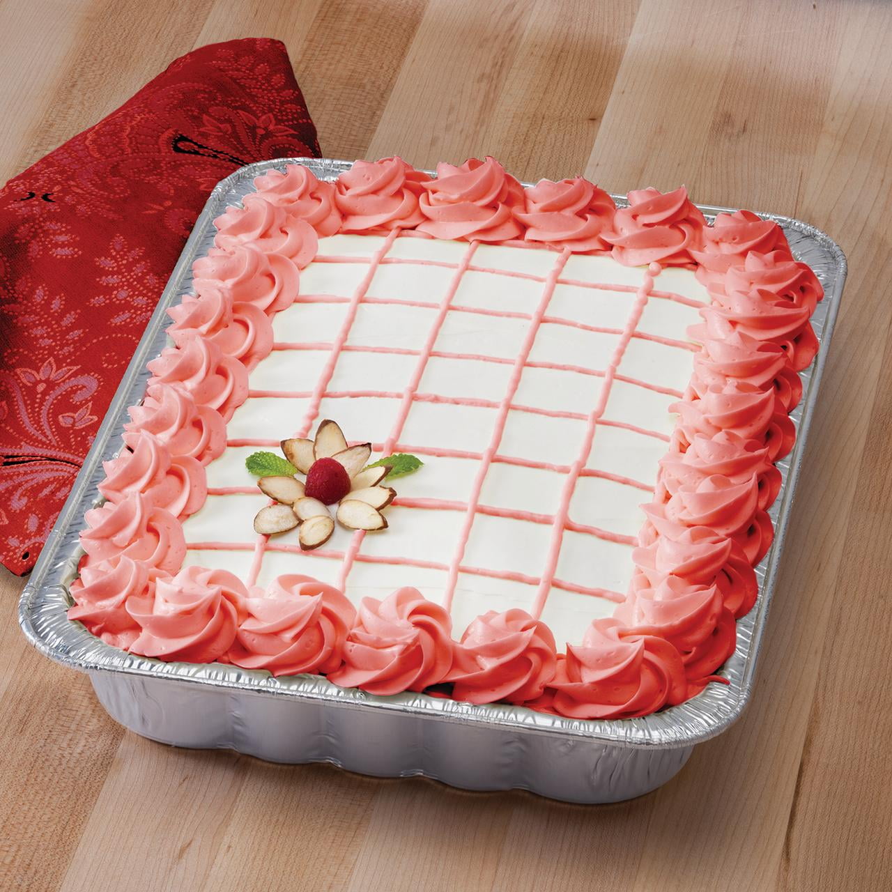 Aluminum Foil Cake Pans 13" x 9" 2 Count